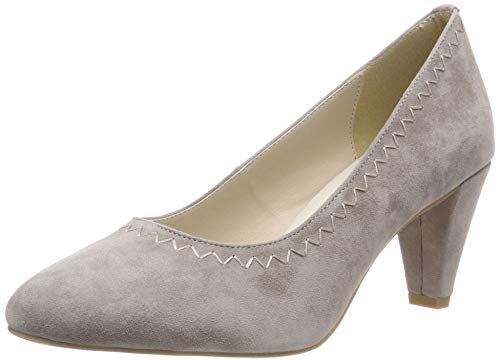 Hirschkogel Damen 3006805 Pumps, Grau (Stein 108), 39 EU von Hirschkogel