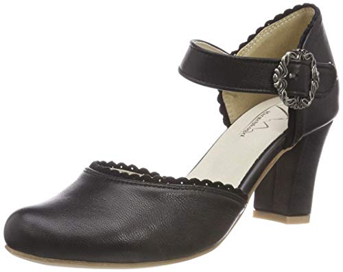 Hirschkogel Damen 3006833 Pumps, Schwarz Schwarz 002, 38 EU von Hirschkogel