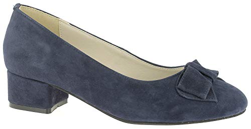 Hirschkogel Damen 3007827 Pumps, Blau (Dunkelblau 017), 36 EU von Hirschkogel