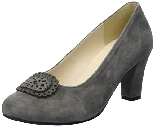 Hirschkogel Damen Pumps, anthrazit, 39 EU von Hirschkogel