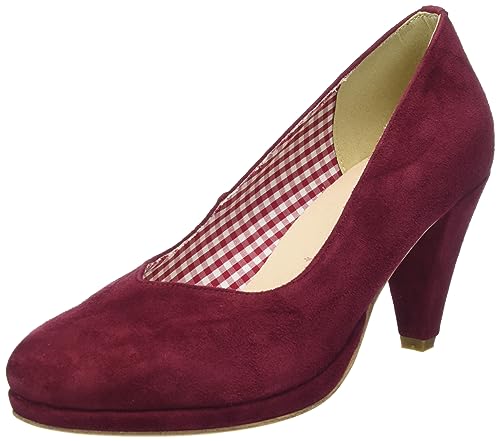 Hirschkogel Damen Pumps, Bordo, 37 EU von Hirschkogel