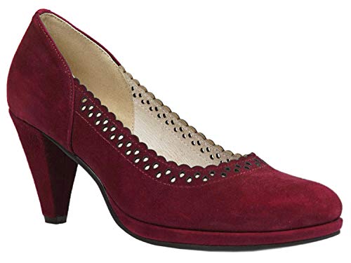 Hirschkogel Damen Pumps, Bordo, 39 EU von Hirschkogel