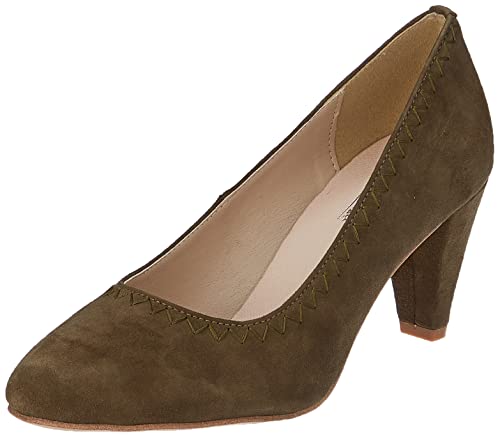 Hirschkogel Damen Pumps, Khaki, 41 EU von Hirschkogel