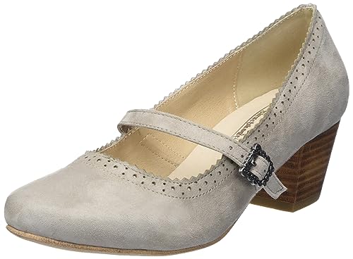 Hirschkogel Damen Pumps, Stein, 39 EU Hirschkogel Damen Pumps, Stein, 39 EU von Hirschkogel