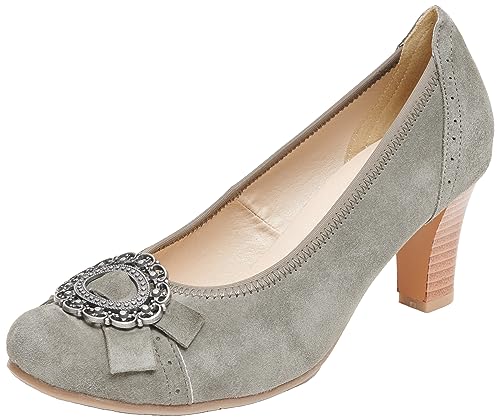 Hirschkogel Damen Pumps, anthrazit, 39 EU von Hirschkogel