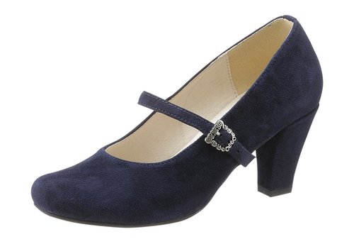 Hirschkogel Damen Pumps, d.blau, 36 EU von Hirschkogel