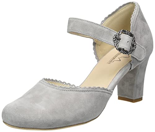 Hirschkogel Damen Pumps, grau, 43 EU von Hirschkogel