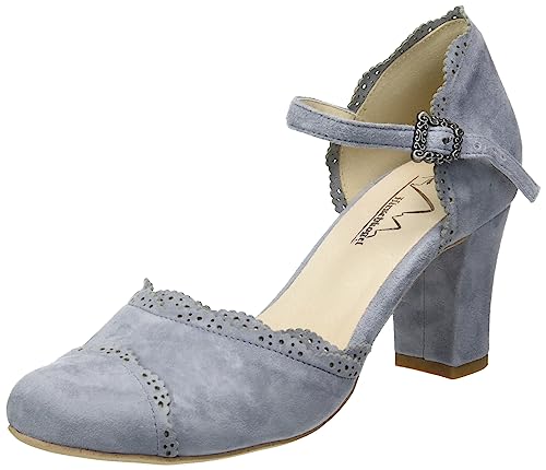 Hirschkogel Damen Pumps, h.blau, 35 EU von Hirschkogel