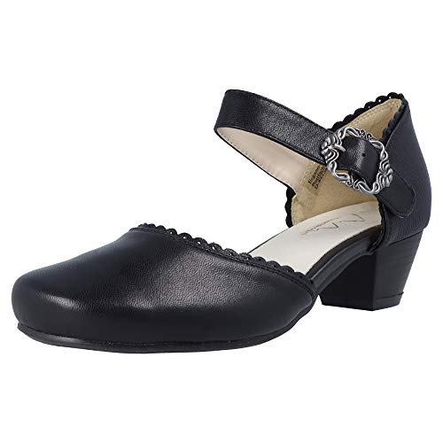 Hirschkogel Damen Trotteur Pumps, schwarz, 36 EU von Hirschkogel