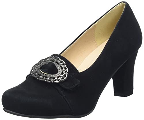 Hirschkogel Damen Pumps, schwarz, 39 EU von Hirschkogel