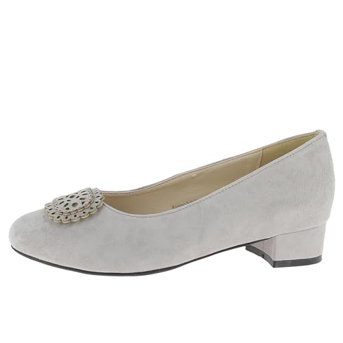 Hirschkogel Damen Trotteur Pumps, grau, 35 EU von Hirschkogel