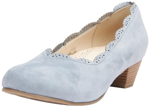 Hirschkogel Damen Trotteur Pumps, h.blau, 37 EU von Hirschkogel