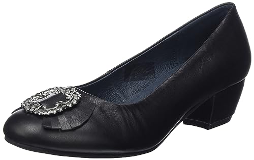 Hirschkogel Damen Trotteur Pumps, schwarz, 36 EU von Hirschkogel