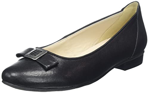 Hirschkogel Damen Ballerina Ballerinas, schwarz, 37 EU von Hirschkogel