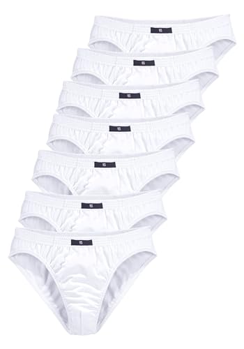 H.I.S Herren Slips, 7 Stück | Change Daily | HIS (7 x Weiss, M | 5) von HIS LM