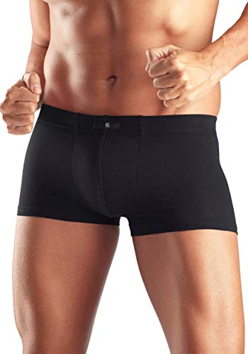 HIS Herren Boxershorts Hipster Pants H.I.S | 10 Stück (L | 6, 10 x schwarz) von HIS LM