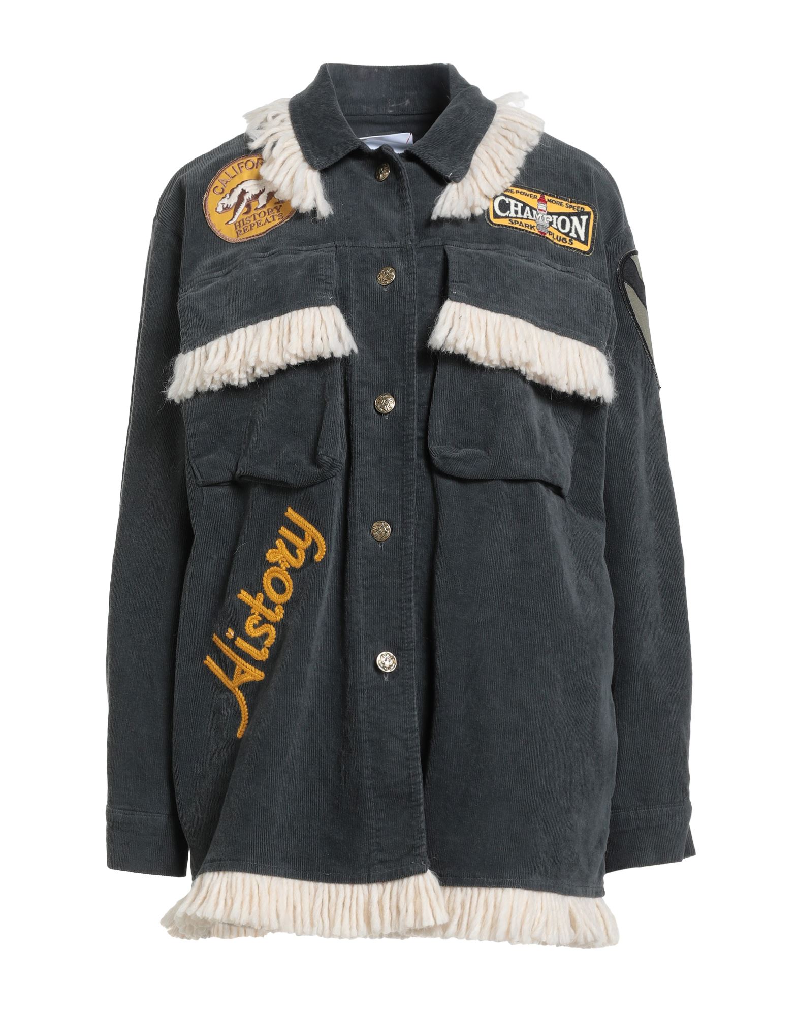 HISTORY REPEATS Hemd Damen Blei von HISTORY REPEATS