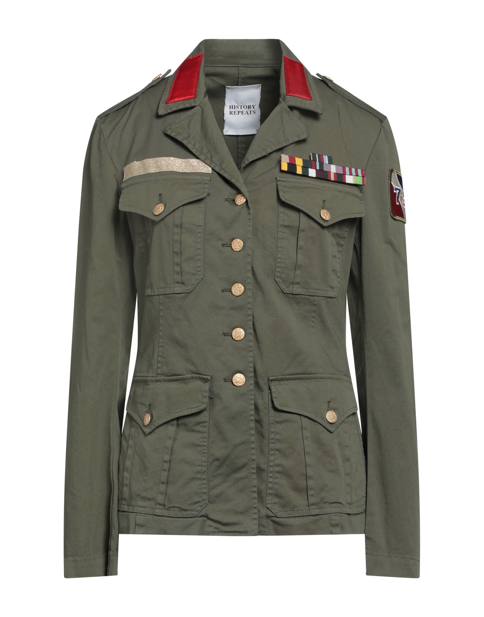 HISTORY REPEATS Jacke & Anorak Damen Militärgrün von HISTORY REPEATS