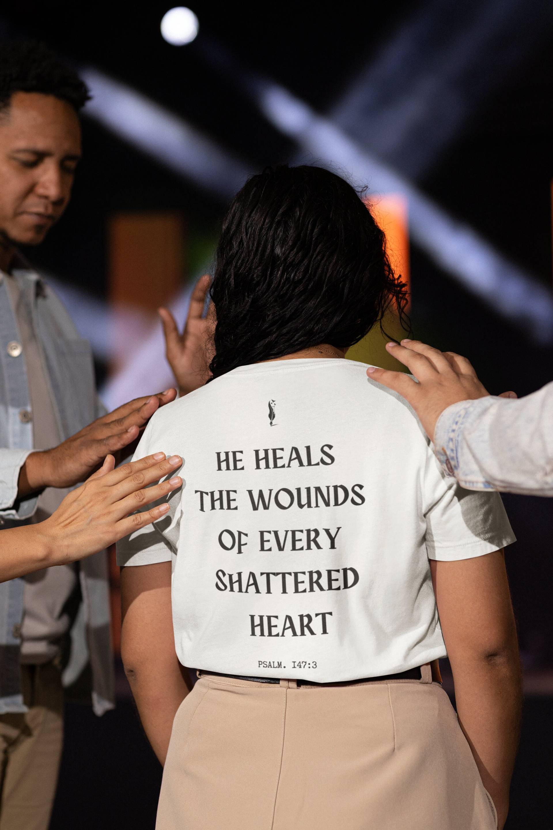 Faith T-Shirt Hope & Life Psalm 147 Faith T-Shirt Hope & Life Psalm 147 von HISTORYMAKERSDESIGNS