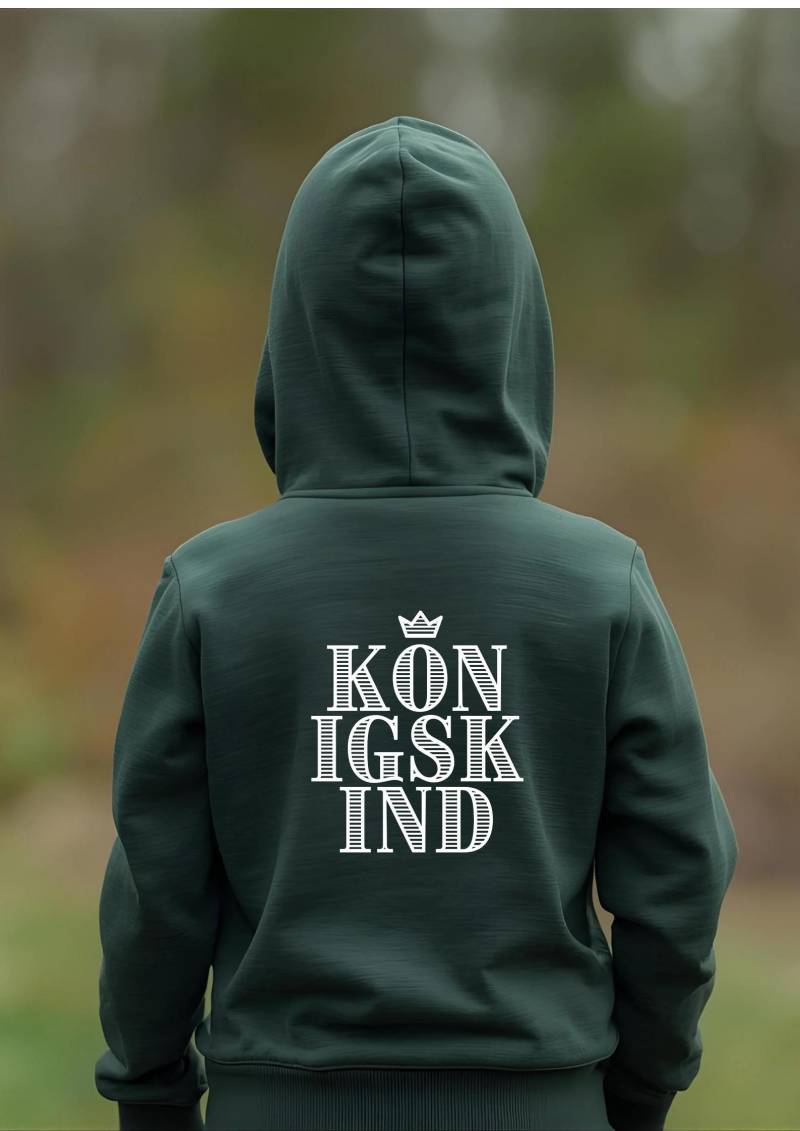 Königskind Hoodie Für Kinder | Christliches Geschenk Zu Weihnachten Warmer Kapuzenpullover Glaubensstarkes Jungen & Mädchen von HISTORYMAKERSDESIGNS