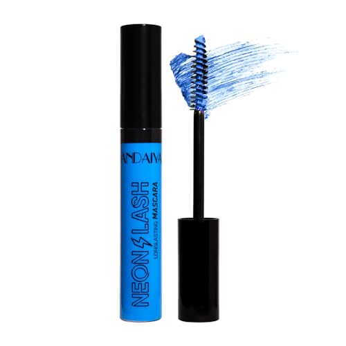 Blau-Colorful Fluorescent Mascaras Makeup, Volumizing & Lengthening Mascara for Eyelashes Waterproof Long-lasting Charming, Cruelty Free Vegan Eye Makeup Blau-Colorful Fluorescent Mascaras Makeup, Volumizing & Lengthening Mascara for Eyelashes Waterproof Long-lasting Charming, Cruelty Free Vegan Eye Makeup von HISUNBEN