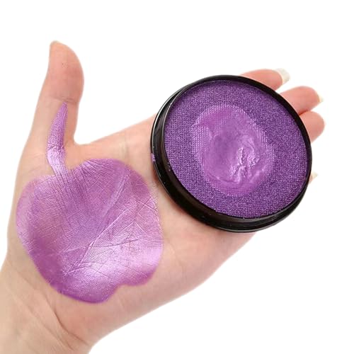 HISUNBEN Body Paints Upgrade 30g Face Paint and Children Washable Body Colour Face Paint Children's Make-Up Theatre Carnival Halloween Party PL-Purple von HISUNBEN