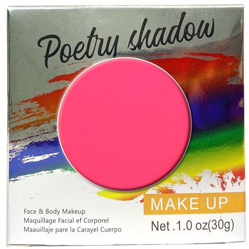 HISUNBEN Körperfarben Upgrade 30g Gesichtsfarbe und Kinder waschbar Körperfarbe Gesichtsfarbe Kinder Make-up Theater Karneval Halloween Party-2 Rot-1 von HISUNBEN