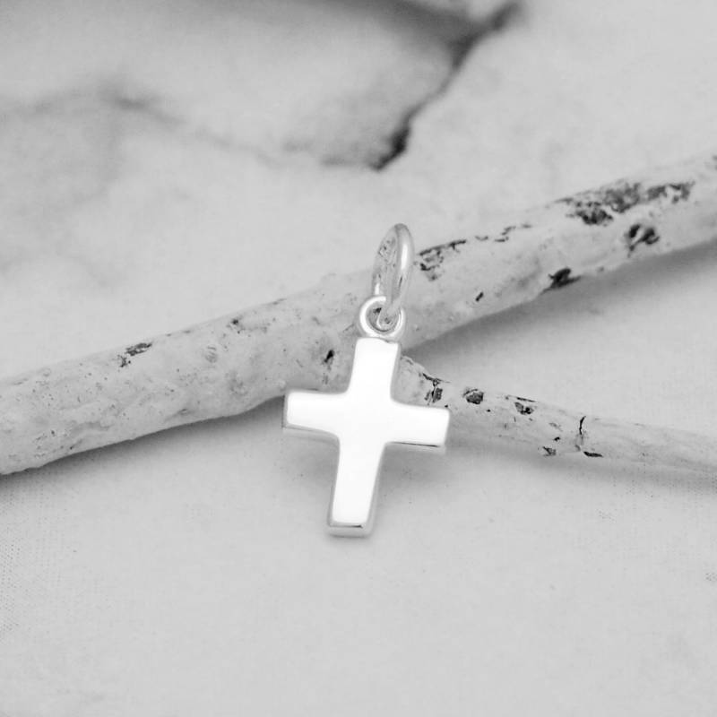 925 Sterling Silber 11 Mm X 9 Mini Kreuz Charm Anhänger Ideal Für Die Schicht 925 Sterling Silber 11 Mm X 9 Mini Kreuz Charm Anhänger Ideal Für Die Schicht von HISilverJewelry