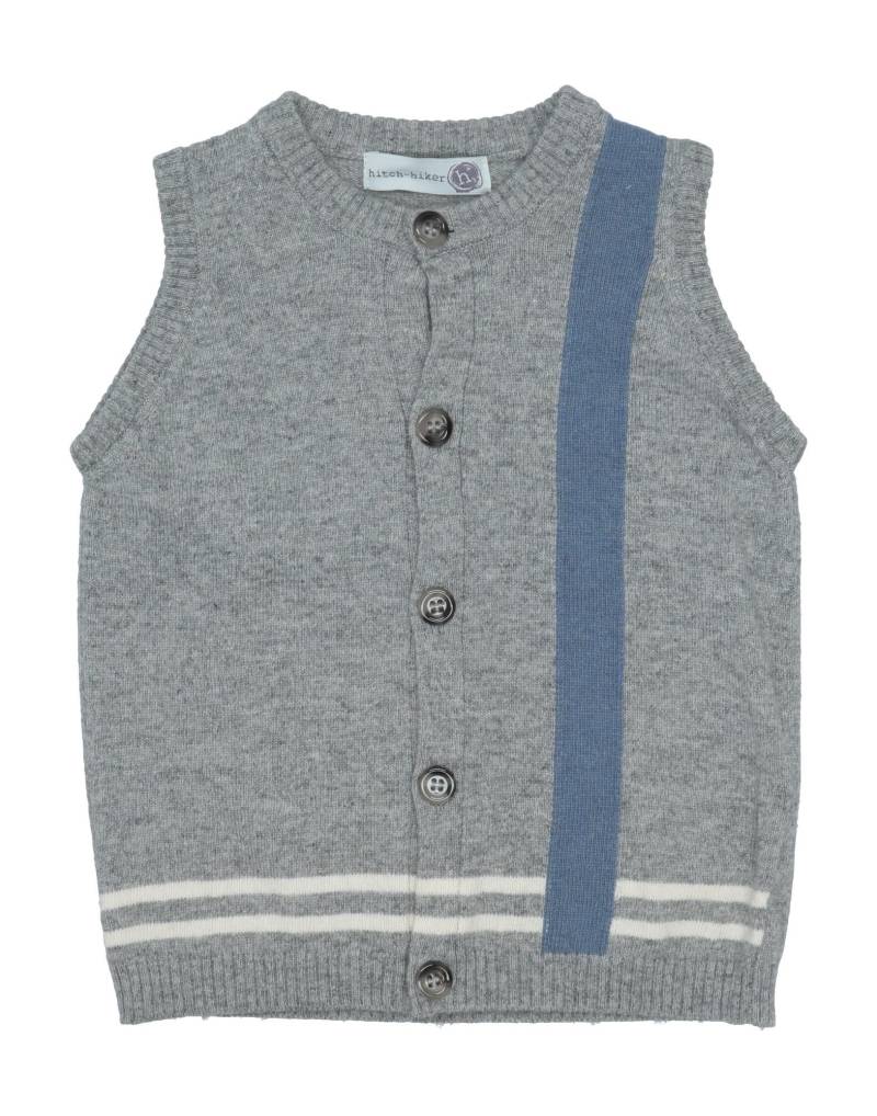 HITCH-HIKER Strickjacke Kinder Grau von HITCH-HIKER