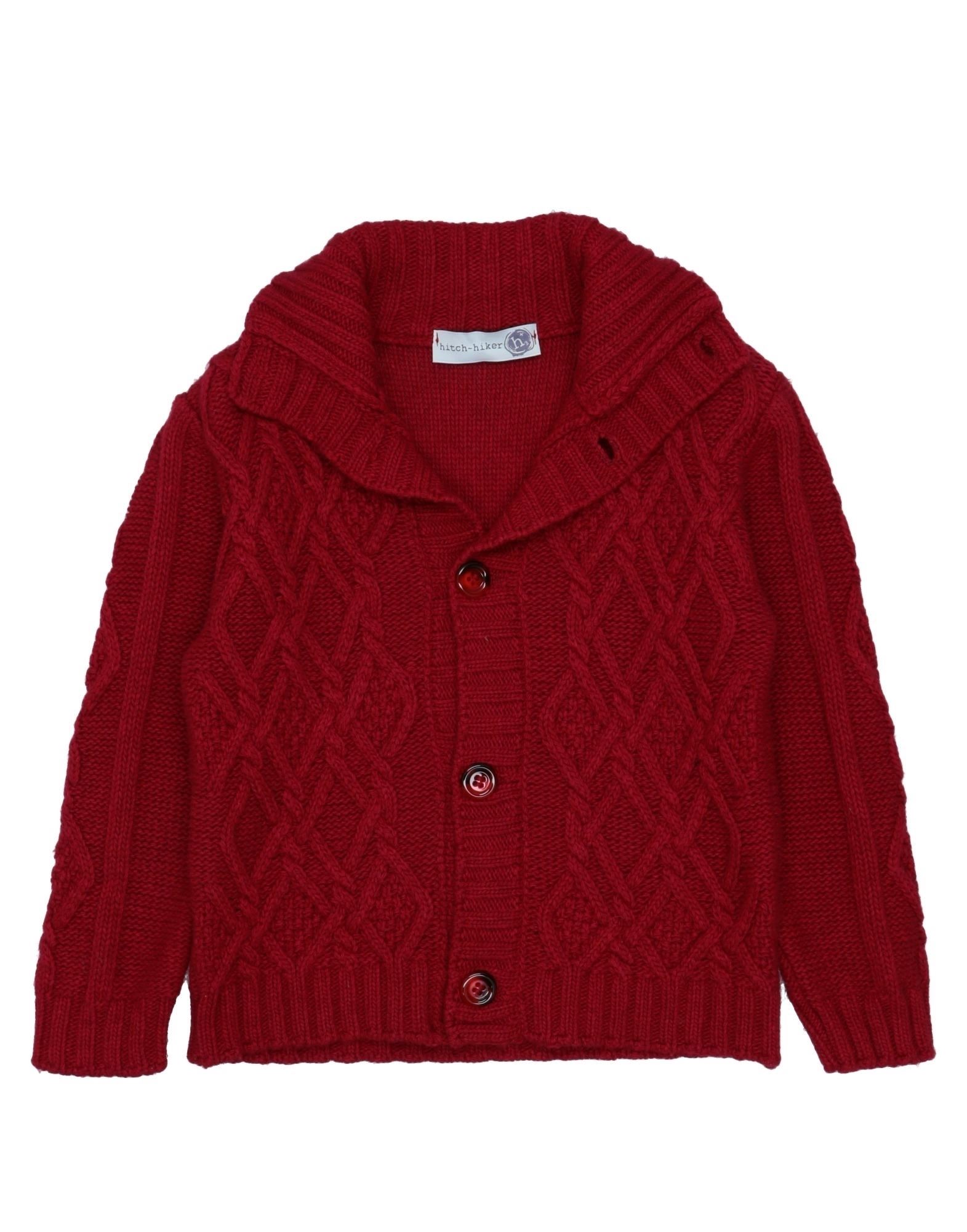 HITCH-HIKER Strickjacke Kinder Rot von HITCH-HIKER