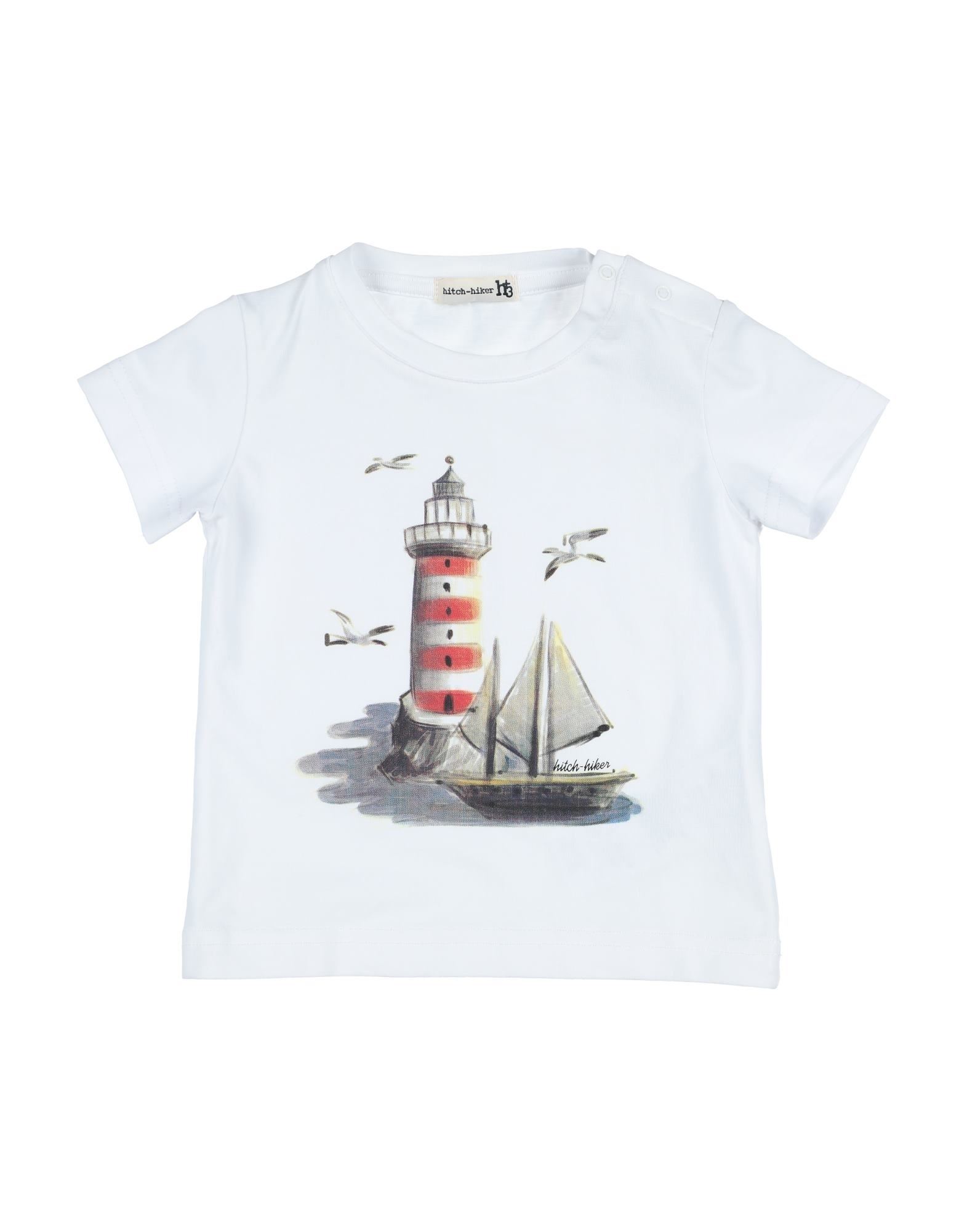 HITCH-HIKER T-shirts Kinder Weiß von HITCH-HIKER