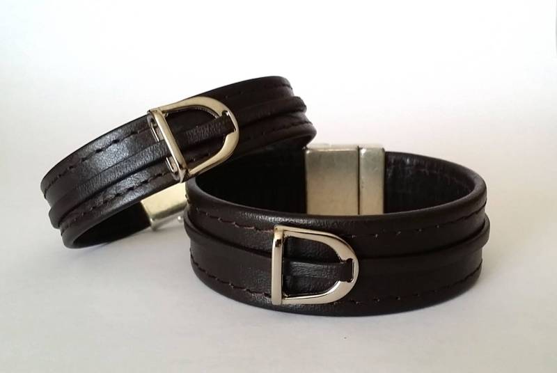 Lederarmband Pferd, Trense Schmuck, Schmuck von HITUK