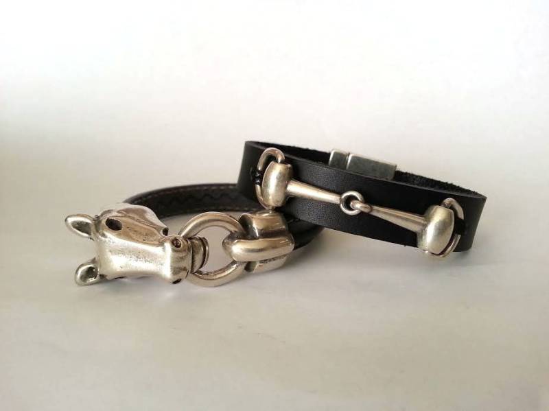 Passendes Lederarmband Für Pferde, Trense Schmuck von HITUK