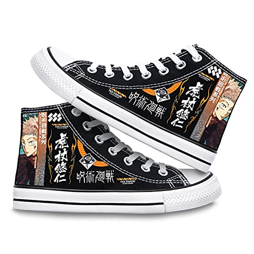 HIZYZ Anime Cosplay High Top Printed Canvas Sneaker Unisex Schuhe von HIZYZ