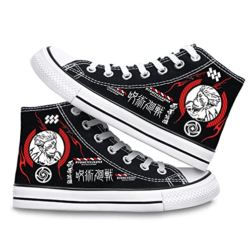 HIZYZ Anime Cosplay High Top Printed Canvas Sneaker Unisex Schuhe von HIZYZ