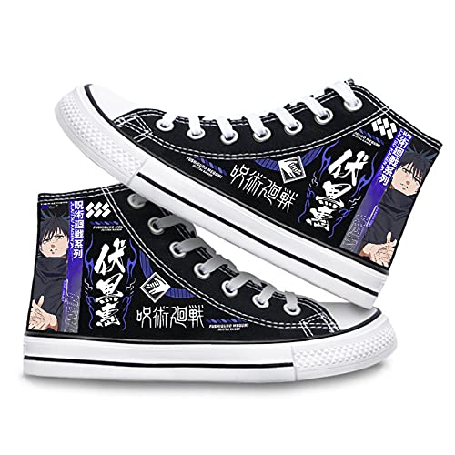 HIZYZ Anime Cosplay High Top Printed Canvas Sneaker Unisex Schuhe von HIZYZ