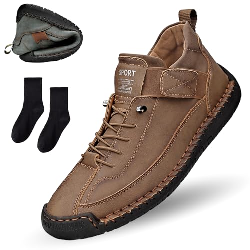 HItianya Elira Bequeme, StüTzende Sneakers, Elira Sneaker Damen, BarfußSchuhe Leder, Effektive UnterstüTzung des FußGewöLbes Weiche (A, Erwachsene, 45, Numerisch, EU Schuhgrößensystem, M) von HItianya