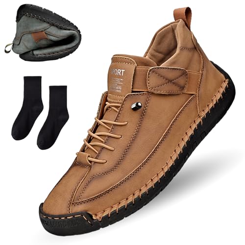 HItianya Elira Bequeme, StüTzende Sneakers, Elira Sneaker Damen, BarfußSchuhe Leder, Effektive UnterstüTzung des FußGewöLbes Weiche (I, Erwachsene, 45, Numerisch, EU Schuhgrößensystem, M) von HItianya