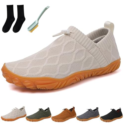 HItianya Velostep Schuh, Velostep Barfußschuhe Herren Reduziert Knieschmerzen und Schwellungen, rutschfeste und Leichte für Traillauf (E, Erwachsene, 47, Numerisch, EU Schuhgrößensystem, M) von HItianya