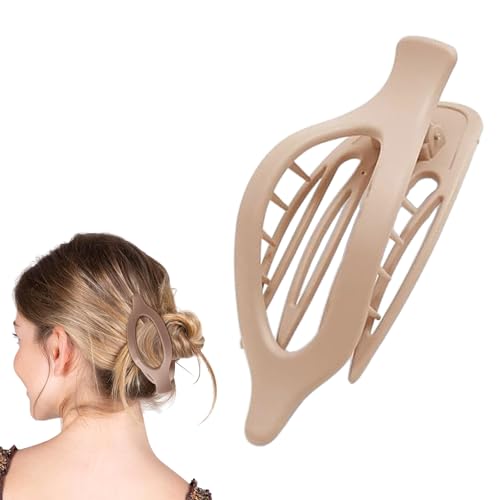 Non Slip Jaw Clips, Flat Claw Clips, Flat Claw Clips for Thick Hair, Flat Claw Clips for Fine Hair, Non Slip Jaw Clip, Flat Claw Clips for Women Fine Hair (A) von HItianya