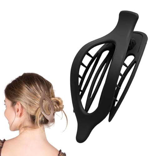 Non Slip Jaw Clips, Flat Claw Clips, Flat Claw Clips for Thick Hair, Flat Claw Clips for Fine Hair, Non Slip Jaw Clip, Flat Claw Clips for Women Fine Hair (E) von HItianya