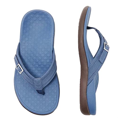 HJBFVXV Damensandalen Slipper Non-Slip Cool Flip Flops Comfy Sandals Beach Slippers Peep Toe Shoes for Men and Women (Size : 43 EU) von HJBFVXV