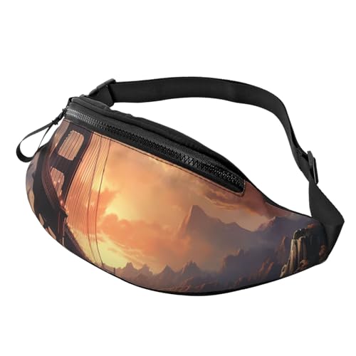 Bauchtasche für Damen und Herren, Schultertasche, Umhängetasche, Gürteltaschen mit verstellbarem Riemen Bauchtasche für Damen und Herren, Schultertasche, Umhängetasche, Gürteltaschen mit verstellbarem Riemen von HJBNW