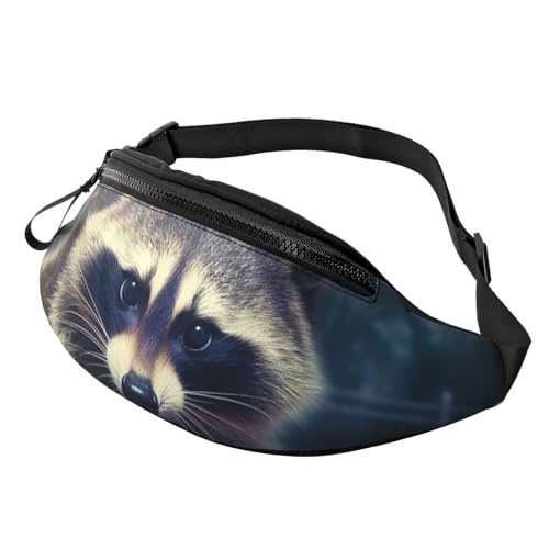 Bauchtasche für Damen und Herren, mit Schulterriemen, lustiger Waschbär, Basketball, Crossbody-Tasche, Gürteltaschen mit verstellbarem Riemen Bauchtasche für Damen und Herren, mit Schulterriemen, lustiger Waschbär, Basketball, Crossbody-Tasche, Gürteltaschen mit verstellbarem Riemen von HJBNW