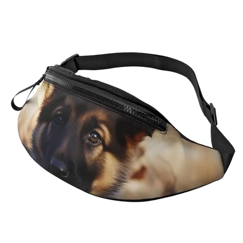 Gürteltasche für Damen und Herren, Schultertasche, Gürteltasche mit verstellbarem Riemen von HJBNW