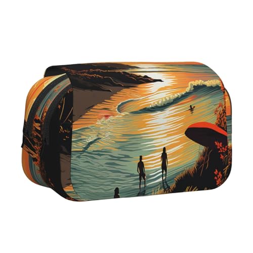 HJBNW Original-Poster für Endless Summer Federmäppchen, Multi-Slot, Federmäppchen, große Kapazität, Federmäppchen, tragbare Make-up-Tasche für Männer und Frauen HJBNW Original-Poster für Endless Summer Federmäppchen, Multi-Slot, Federmäppchen, große Kapazität, Federmäppchen, tragbare Make-up-Tasche für Männer und Frauen von HJBNW