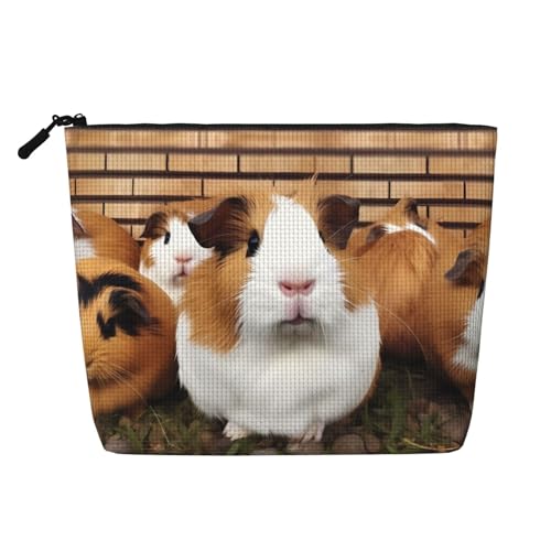 HJBNW Reise-Make-up-Tasche für Damen, große Kapazität, wasserdicht, tragbar, Kulturbeutel, Meerschweinchen, Make-up-Tasche mit Reißverschluss, ästhetischer Make-up-Organizer für Damen, Geschenk HJBNW Reise-Make-up-Tasche für Damen, große Kapazität, wasserdicht, tragbar, Kulturbeutel, Meerschweinchen, Make-up-Tasche mit Reißverschluss, ästhetischer Make-up-Organizer für Damen, Geschenk von HJBNW