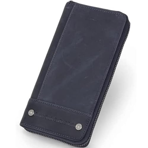 HJDQMDHA Geldbörse Cowide Wallet RFID Blockierende Münzbaus mit großer Kapazitätskartenhalter Vintage Casual Coins Tasche für Männer Privat HJDQMDHA Geldbörse Cowide Wallet RFID Blockierende Münzbaus mit großer Kapazitätskartenhalter Vintage Casual Coins Tasche für Männer Privat von HJDQMDHA