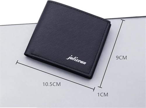 HJDQMDHA Geldbörse Kurze Brieftasche für Männer modische Festkartenhalter Mehrere Kartenschlitze Clutch Bag Minimalist kompakte Größe Geldbörsen Privat HJDQMDHA Geldbörse Kurze Brieftasche für Männer modische Festkartenhalter Mehrere Kartenschlitze Clutch Bag Minimalist kompakte Größe Geldbörsen Privat von HJDQMDHA
