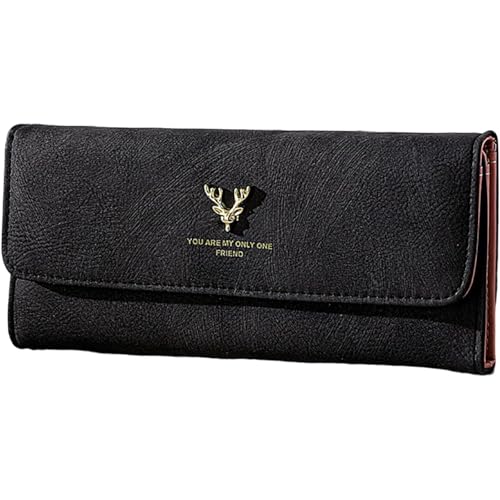 HJDQMDHA Geldbörse Langstil Brieftasche Feste Farbhandtasche Geldbeutel großer Kapazitätskartenhalter Minimalistische Münzversand Mode Münzen Tasche Privat HJDQMDHA Geldbörse Langstil Brieftasche Feste Farbhandtasche Geldbeutel großer Kapazitätskartenhalter Minimalistische Münzversand Mode Münzen Tasche Privat von HJDQMDHA
